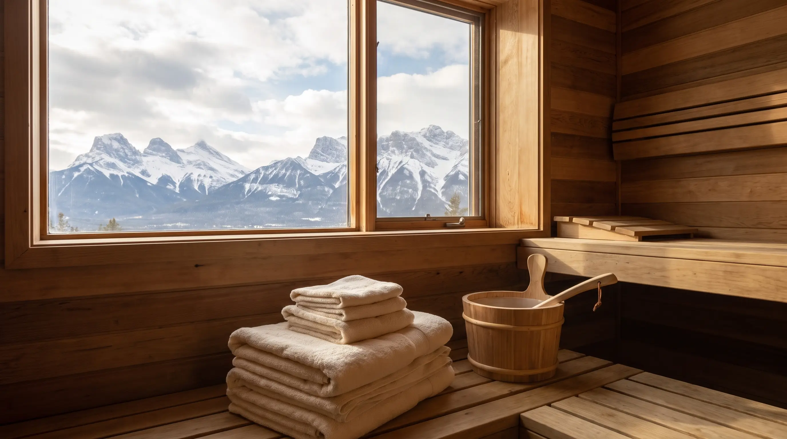 The Nordic spa in Canmore