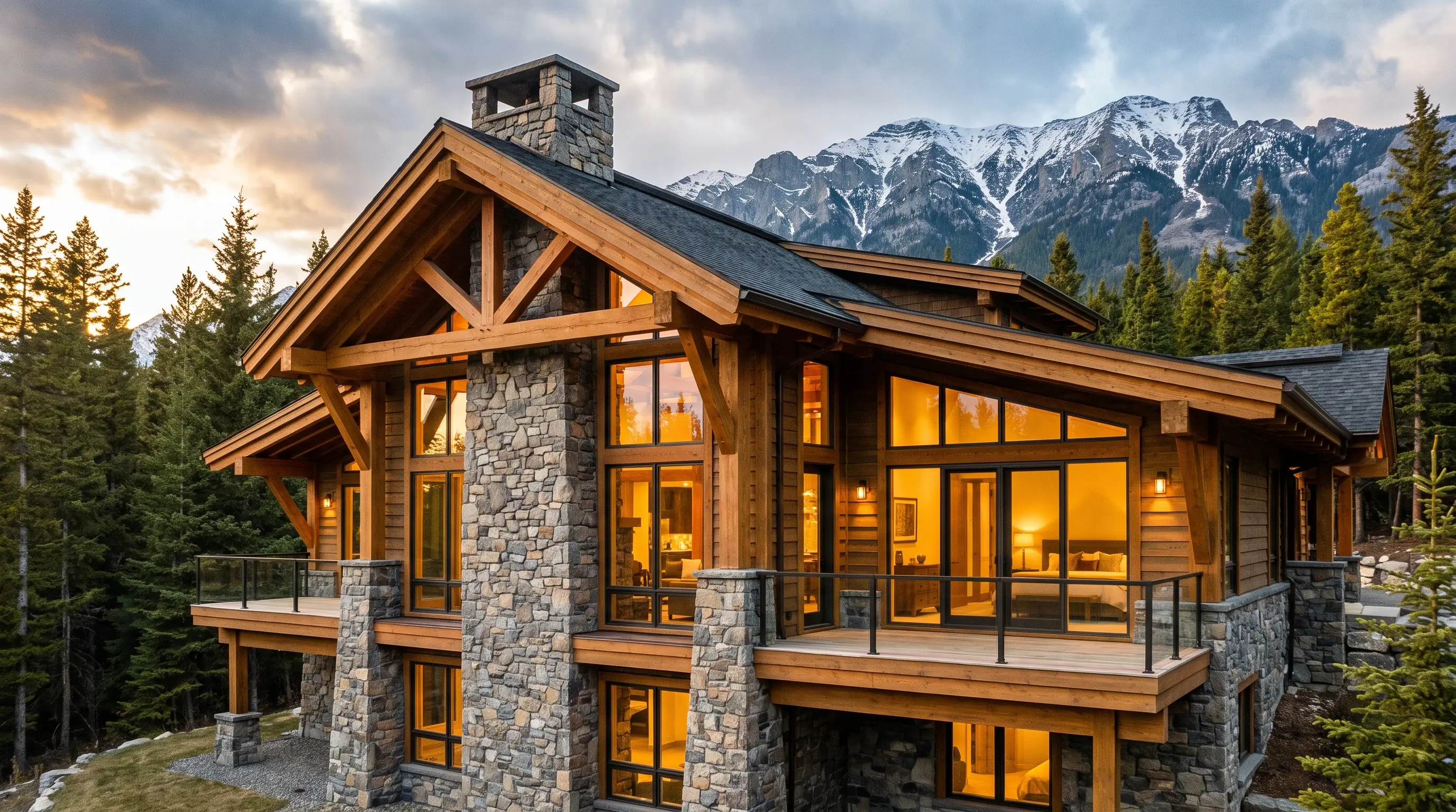 Large-group accommodation in Canmore