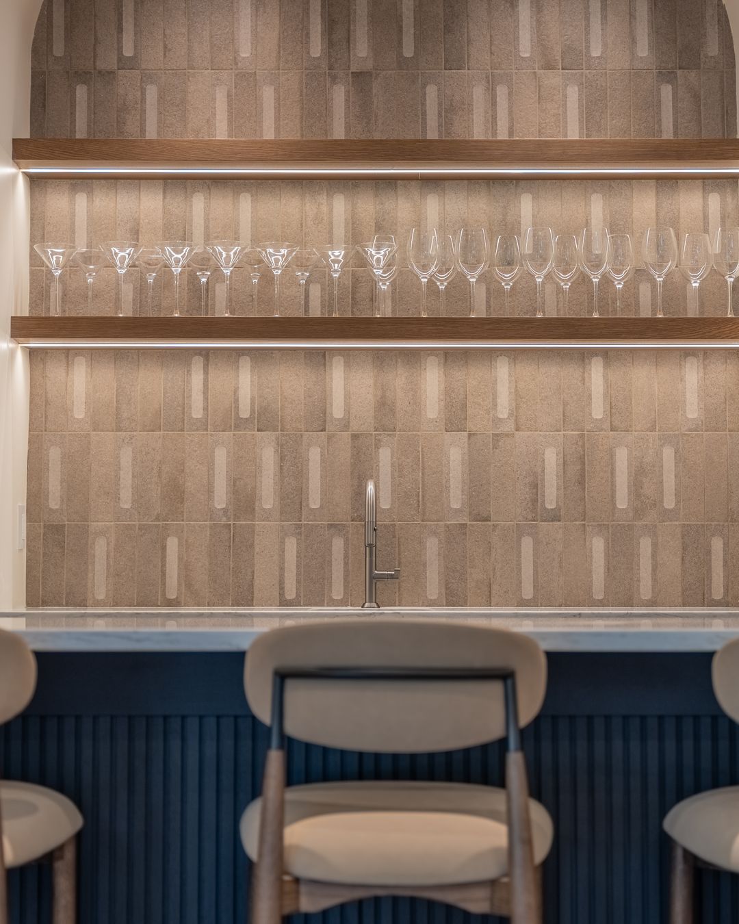 The bar on the mid level