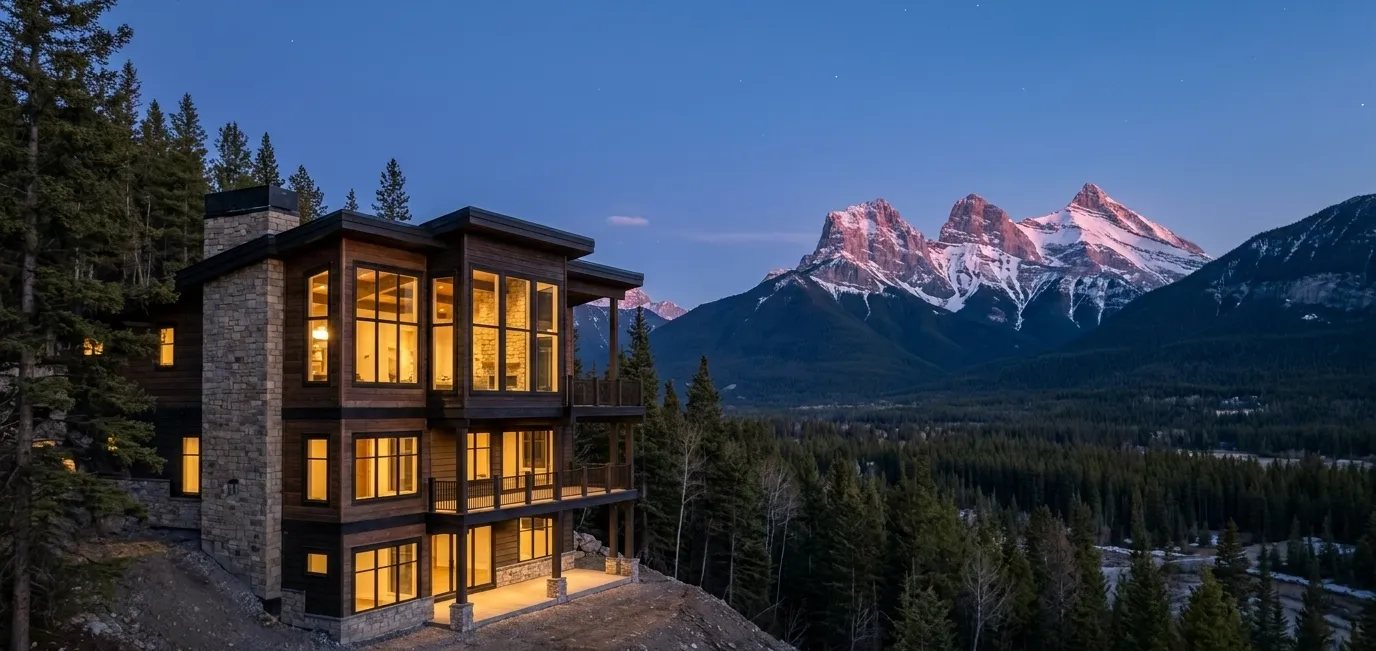 Serenity Point above the Bow Valley